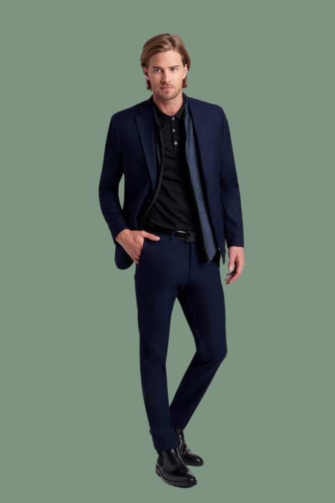 Lush Collective | Kenneth Cole Men's Slim-Fit Recycled Stretch Denim Jeans Holiday Gift Guide