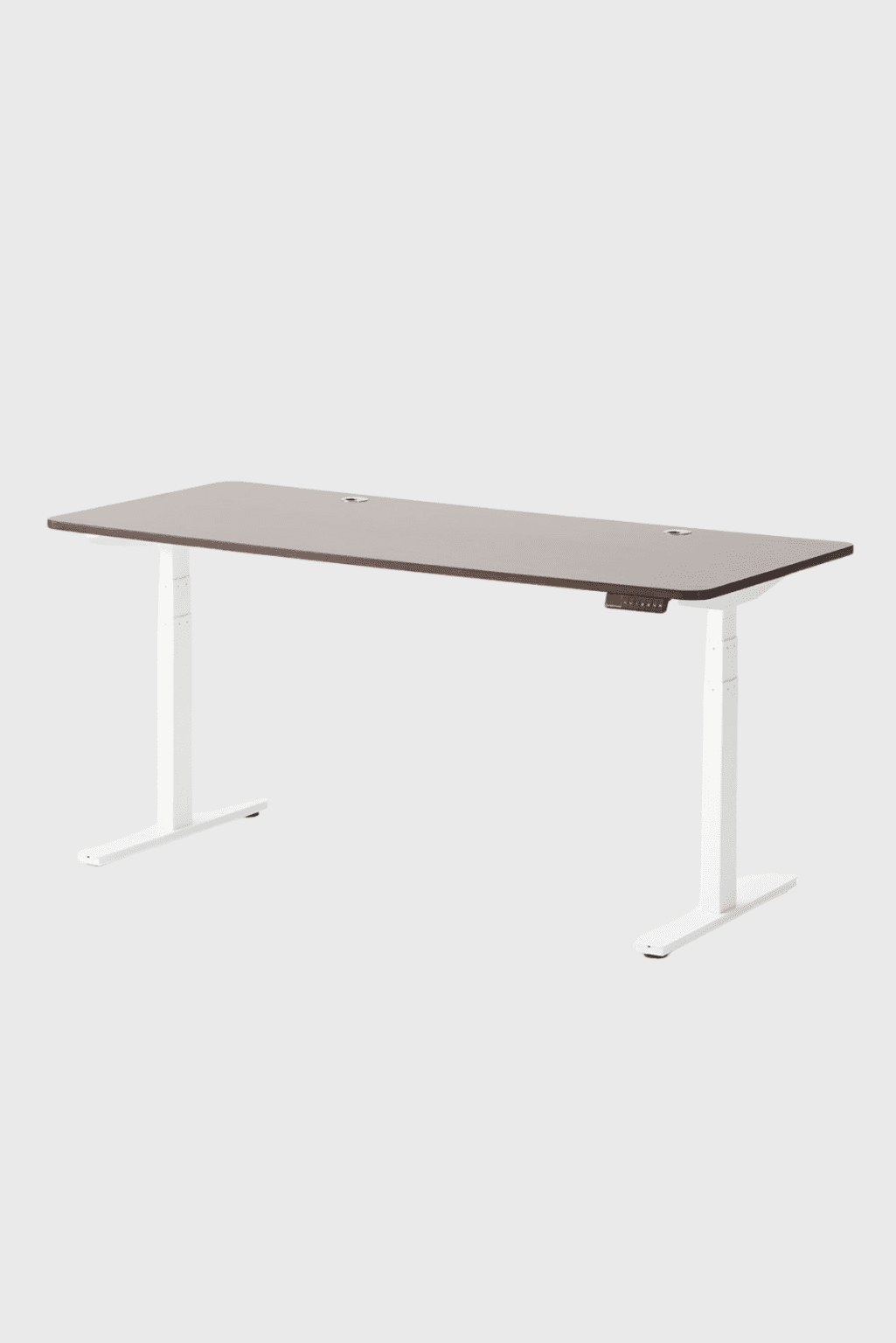 Lush Collection | Autonomous Desk Expanse Standing Desk White - Walnut