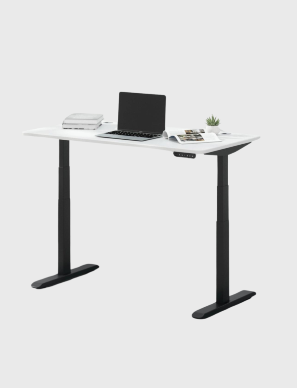 Lush Collective | Autonomous SmartDesk Connect Standing Desk - Black and White