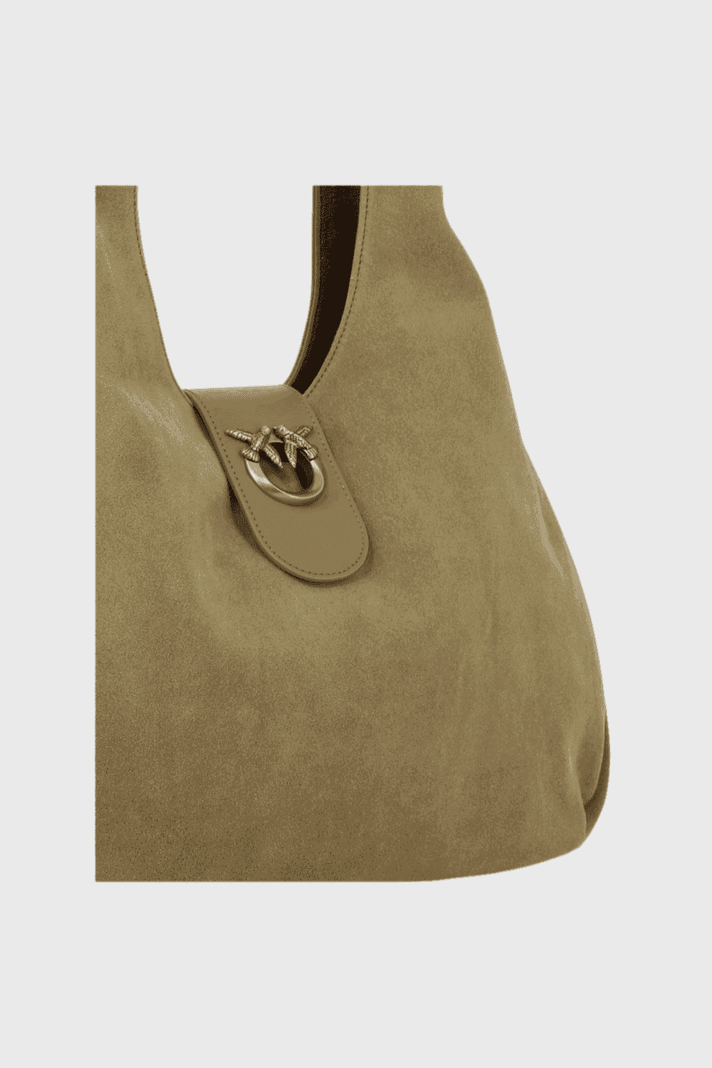 Lush Collective | Pinko Hobo Big Bag Beige Detail