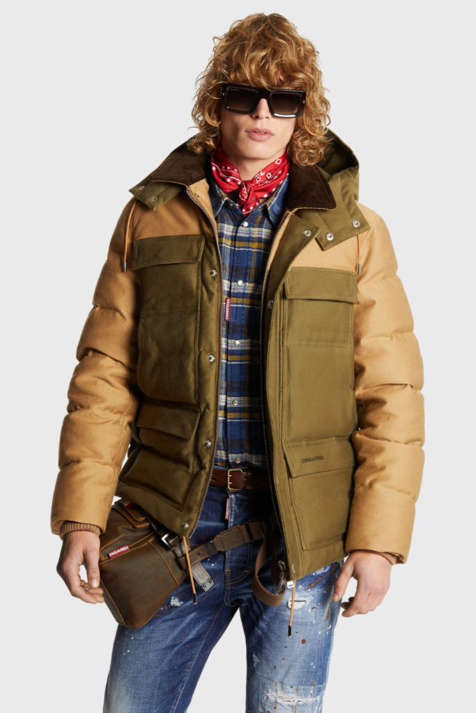 Lush Collective | DSQUARED2 Cotton Down Jacket Detail