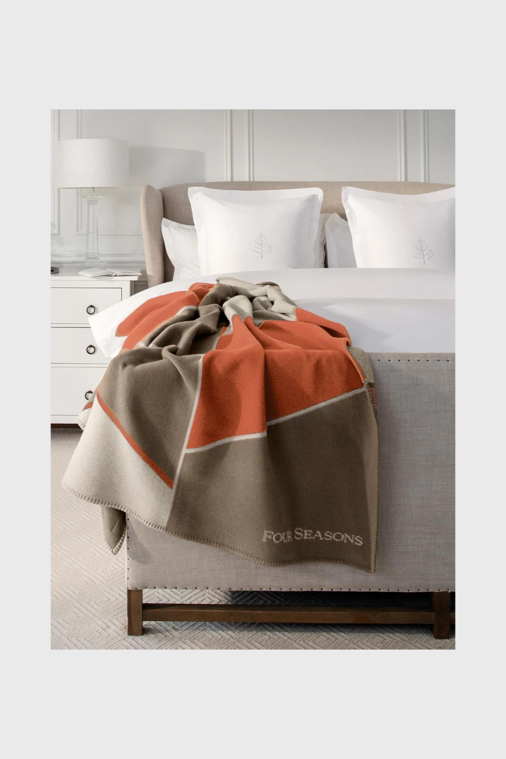 Lush Collective | Four Seasons at Home Wool Blanket Bedroom