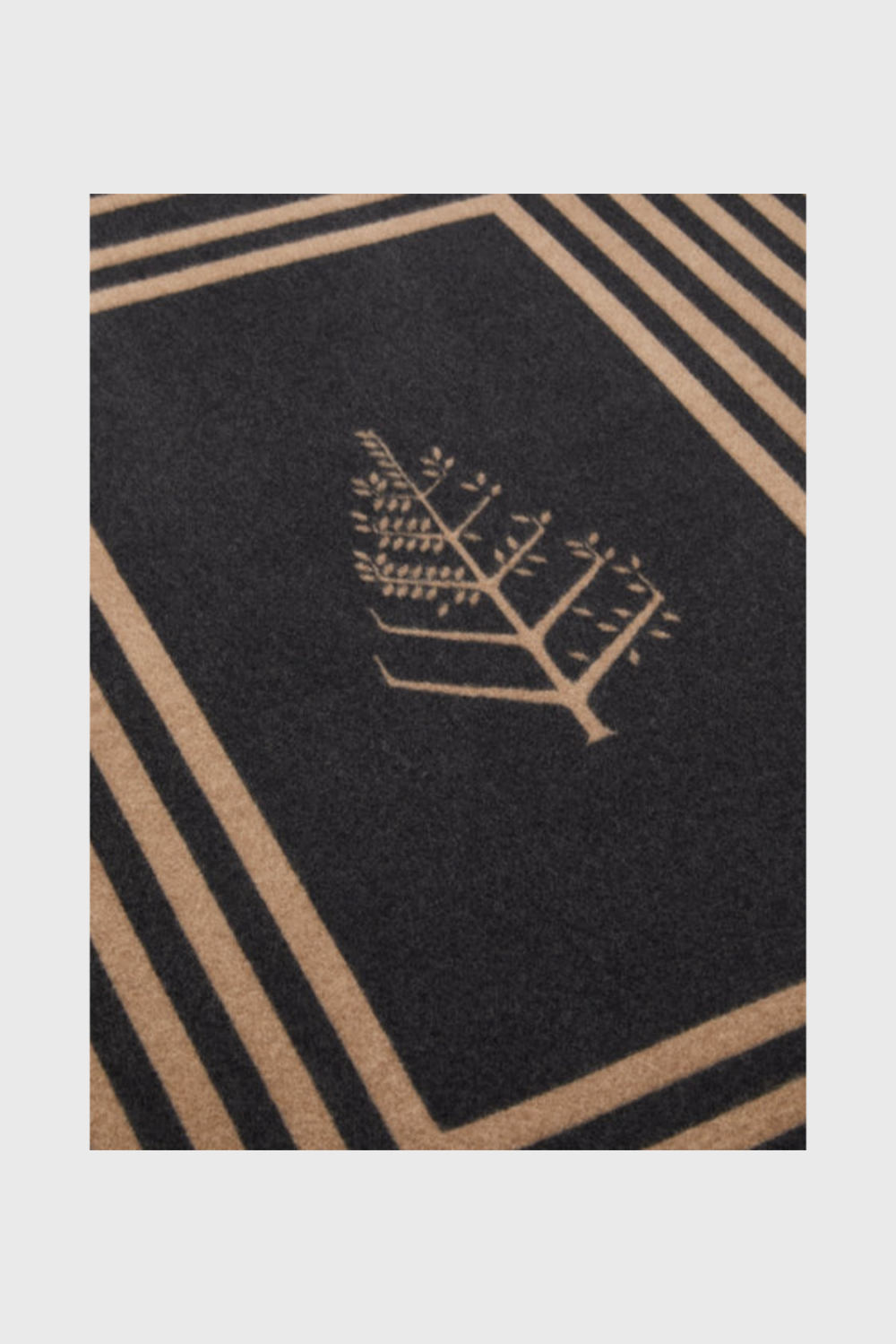 Lush Collective | Four Seasons at Home Leather Trim Throw Logo