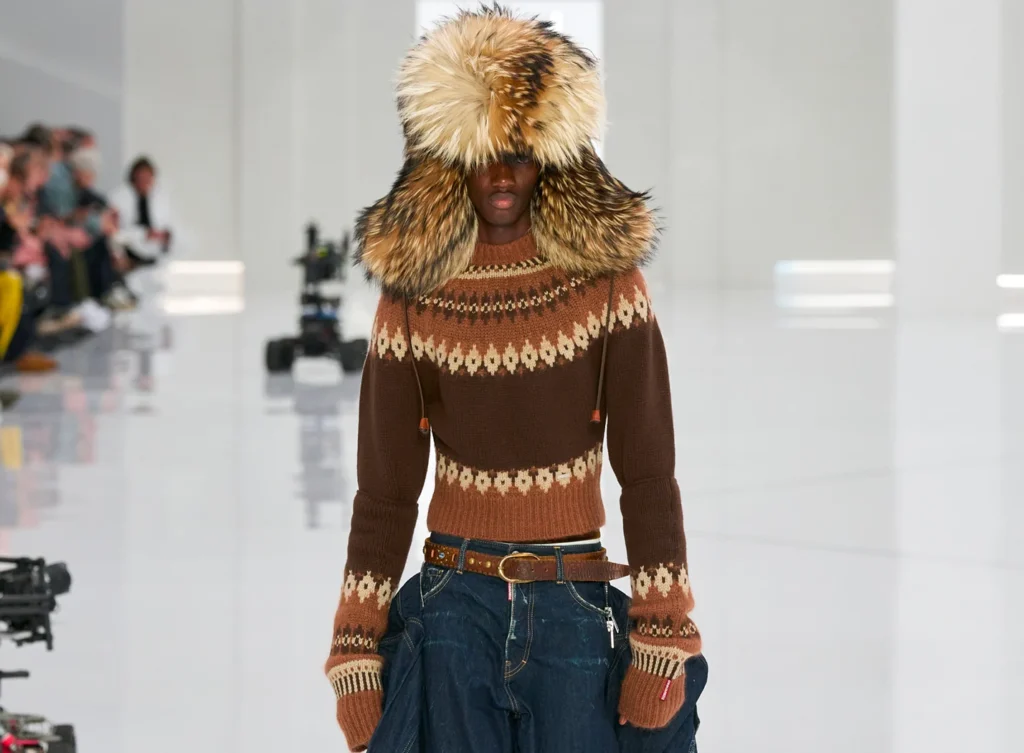 Lush Collective | DSQUARED2 Fall Winter 2024 Menswear Knits