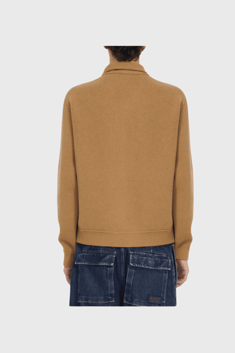 Lush Collective | Gucci Suede Bomber Jacket Back
