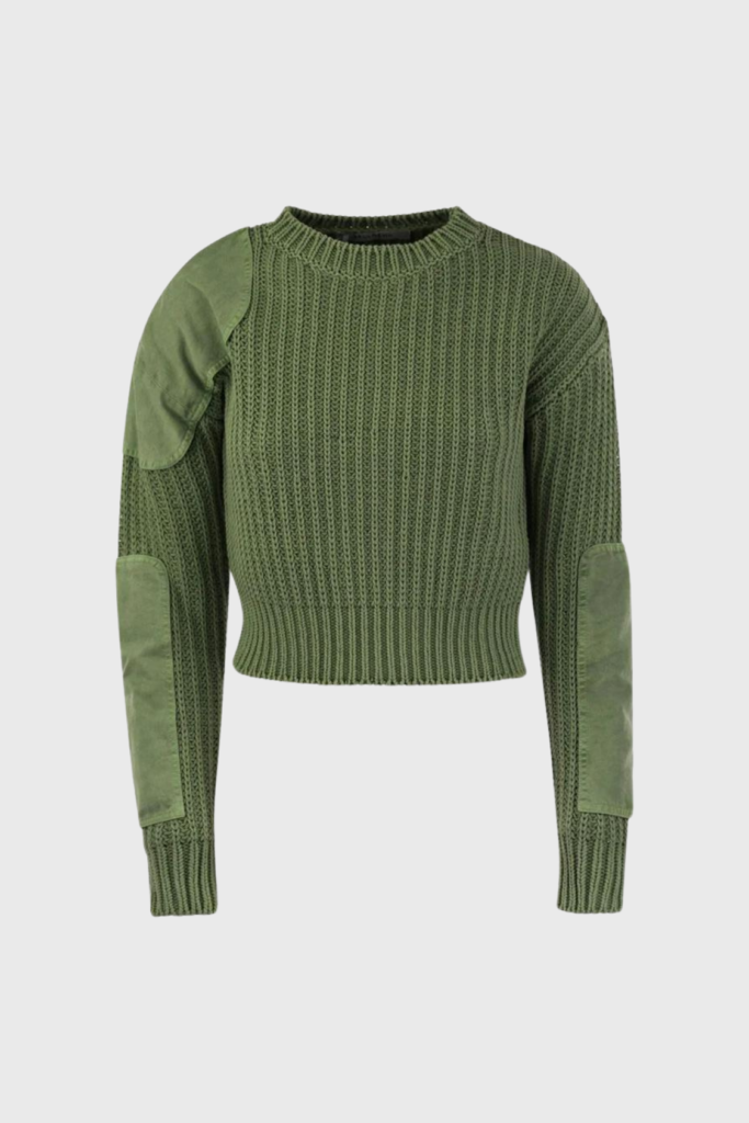 Lush Collective | Max Mara ABISSO1234 - RIBBED COTTON CROP JUMPER