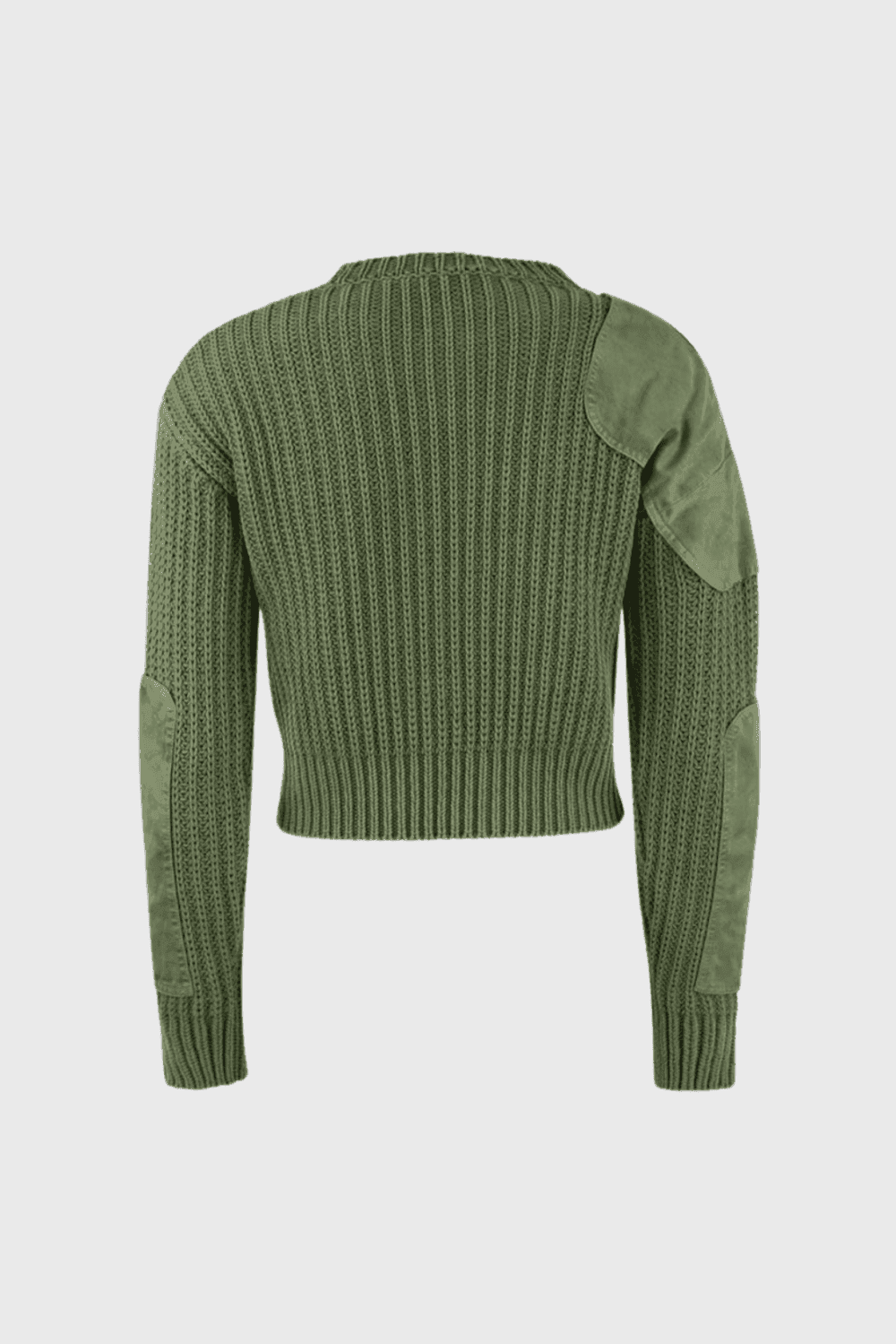Lush Collective | Max Mara ABISSO1234 - RIBBED COTTON CROP JUMPER Back