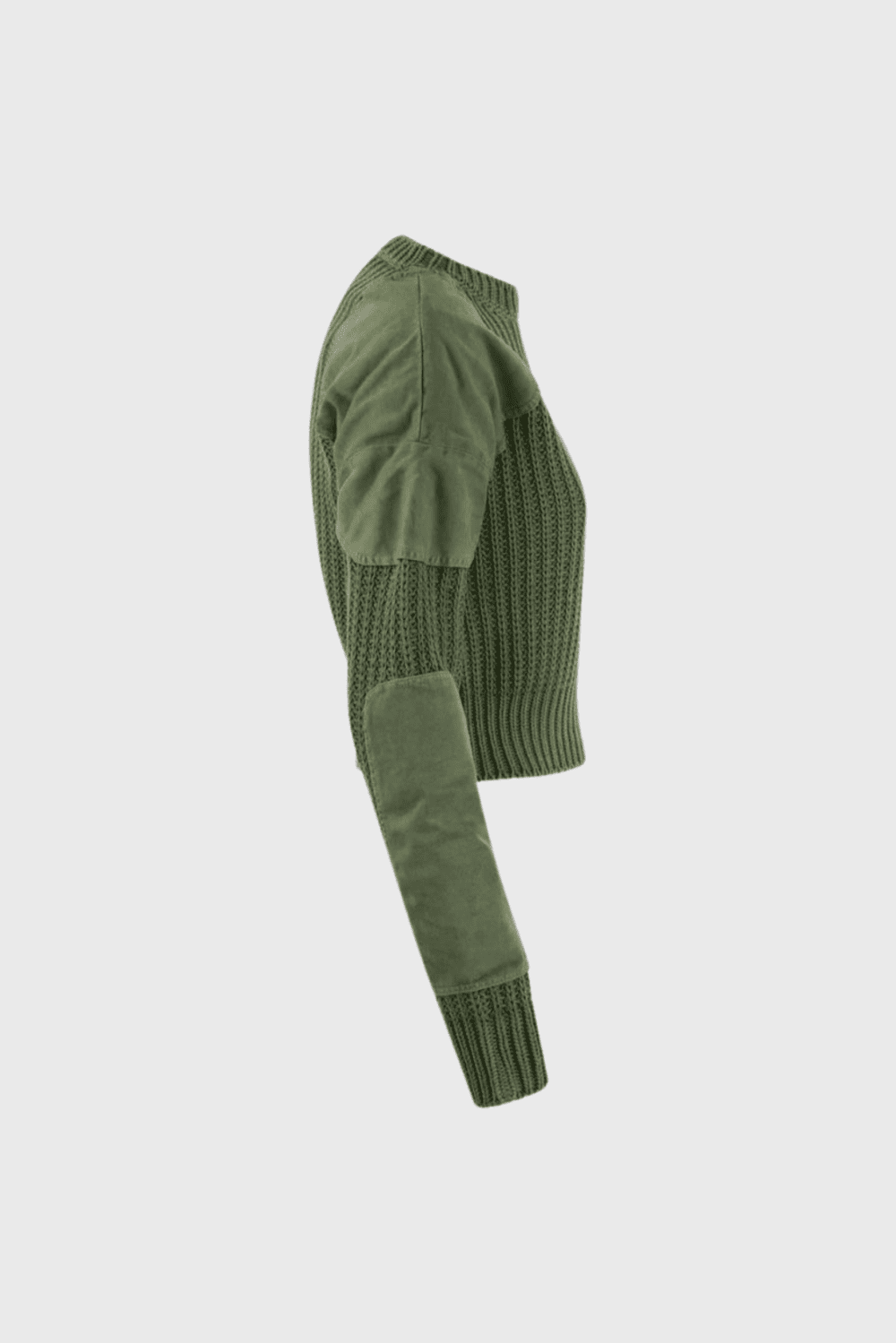 Lush Collective | Max Mara ABISSO1234 - RIBBED COTTON CROP JUMPER Side