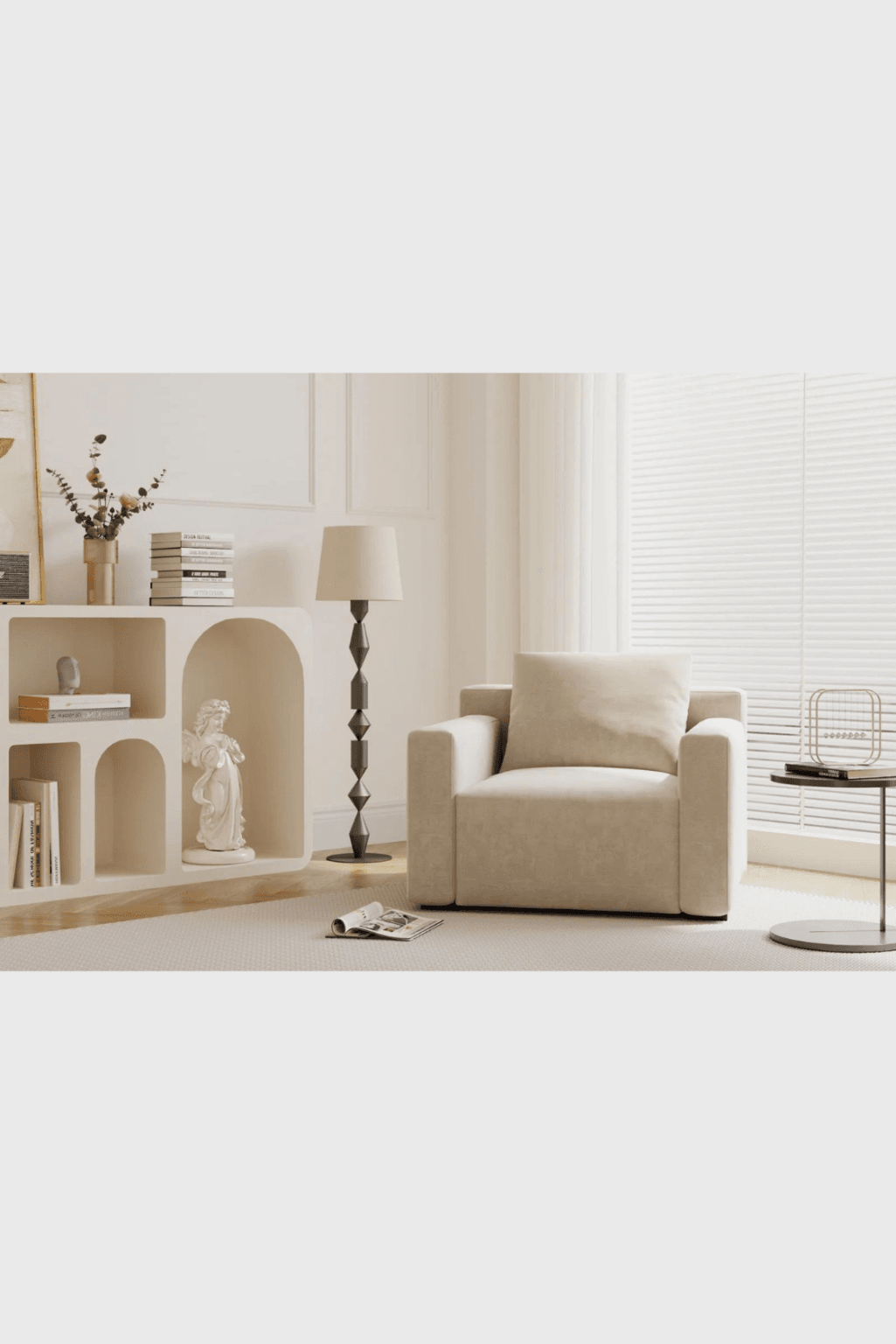 Lush Collective | Acanva Persia Armchair Modern Comfort & Elegant Design