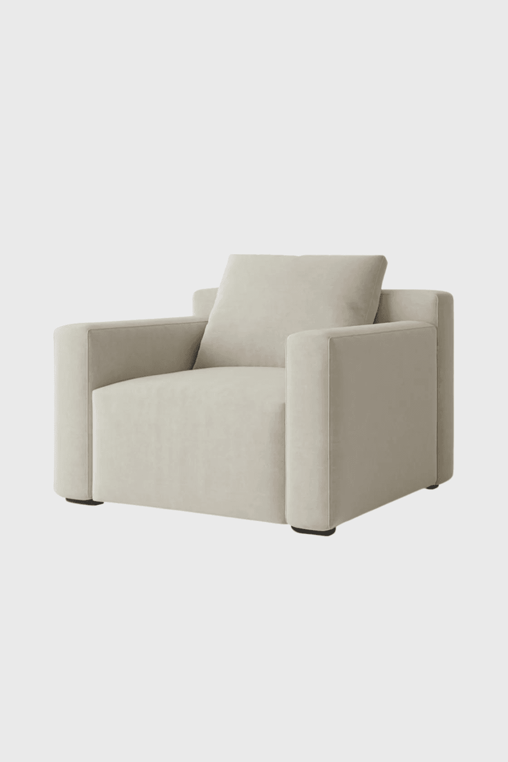Lush Collective | Acanva Persia Armchair Modern Comfort & Elegant Design Angle