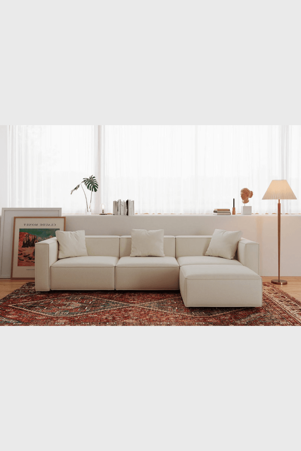 Lush Collective | Acanva Zola Modular Reversible Sectional Sofa
