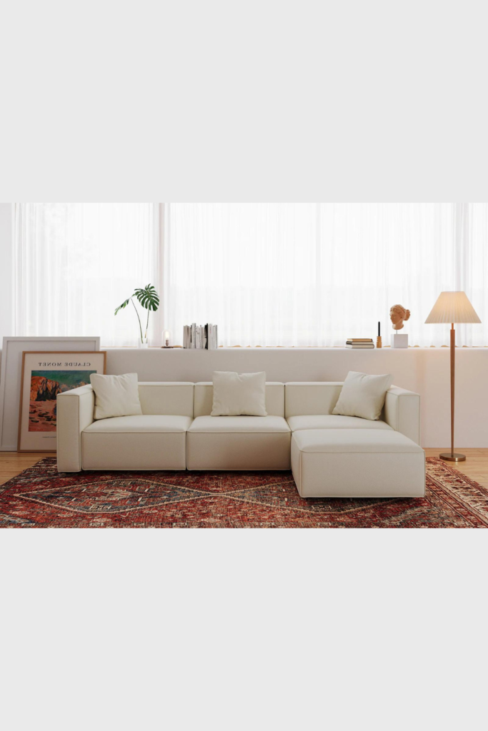 Lush Collective | Acanva Zola Modular Reversible Sectional Sofa