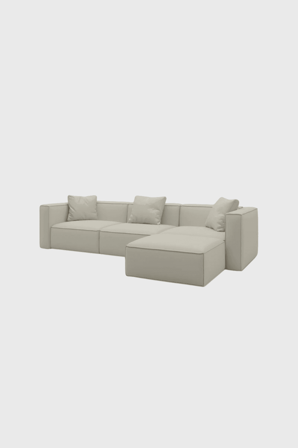 Lush Collective | Acanva Zola Modular Reversible Sectional Sofa Angle