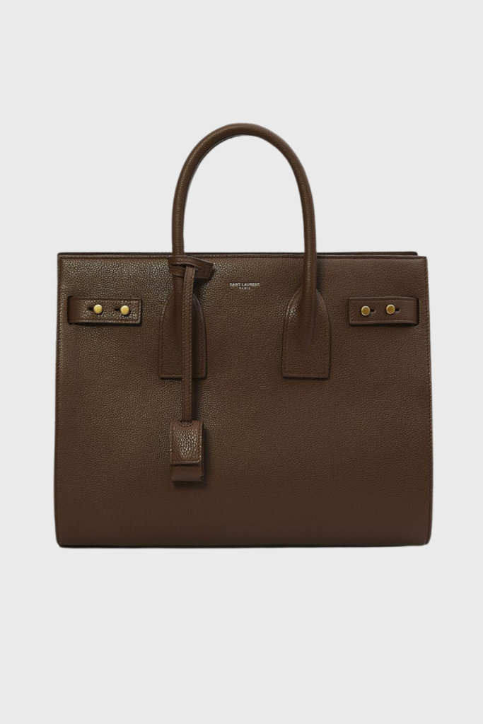 Lush Collective | SAINT LAURENT SAC DE JOUR LEATHER TOTE BAG