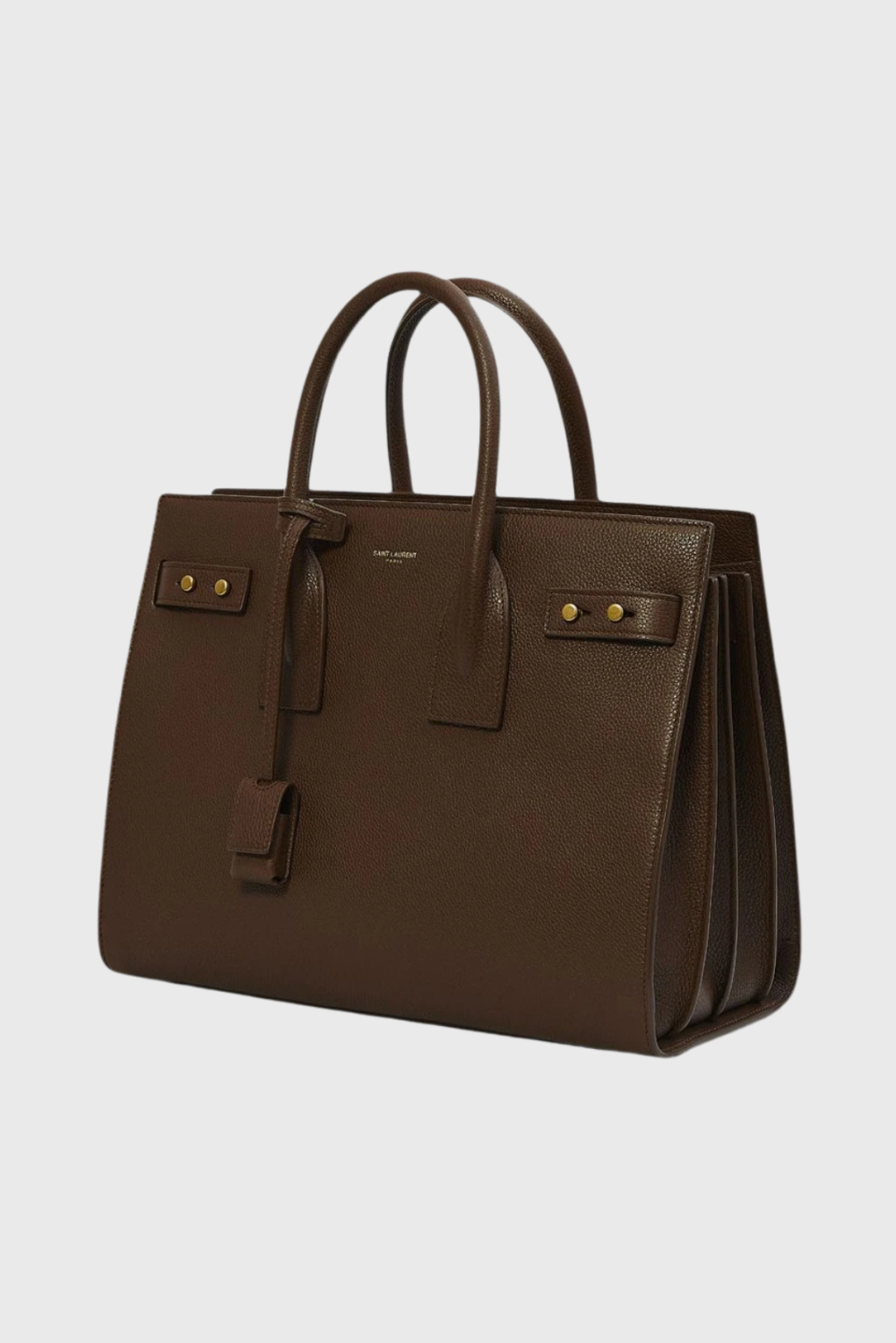 Lush Collective | SAINT LAURENT SAC DE JOUR LEATHER TOTE BAG Angle