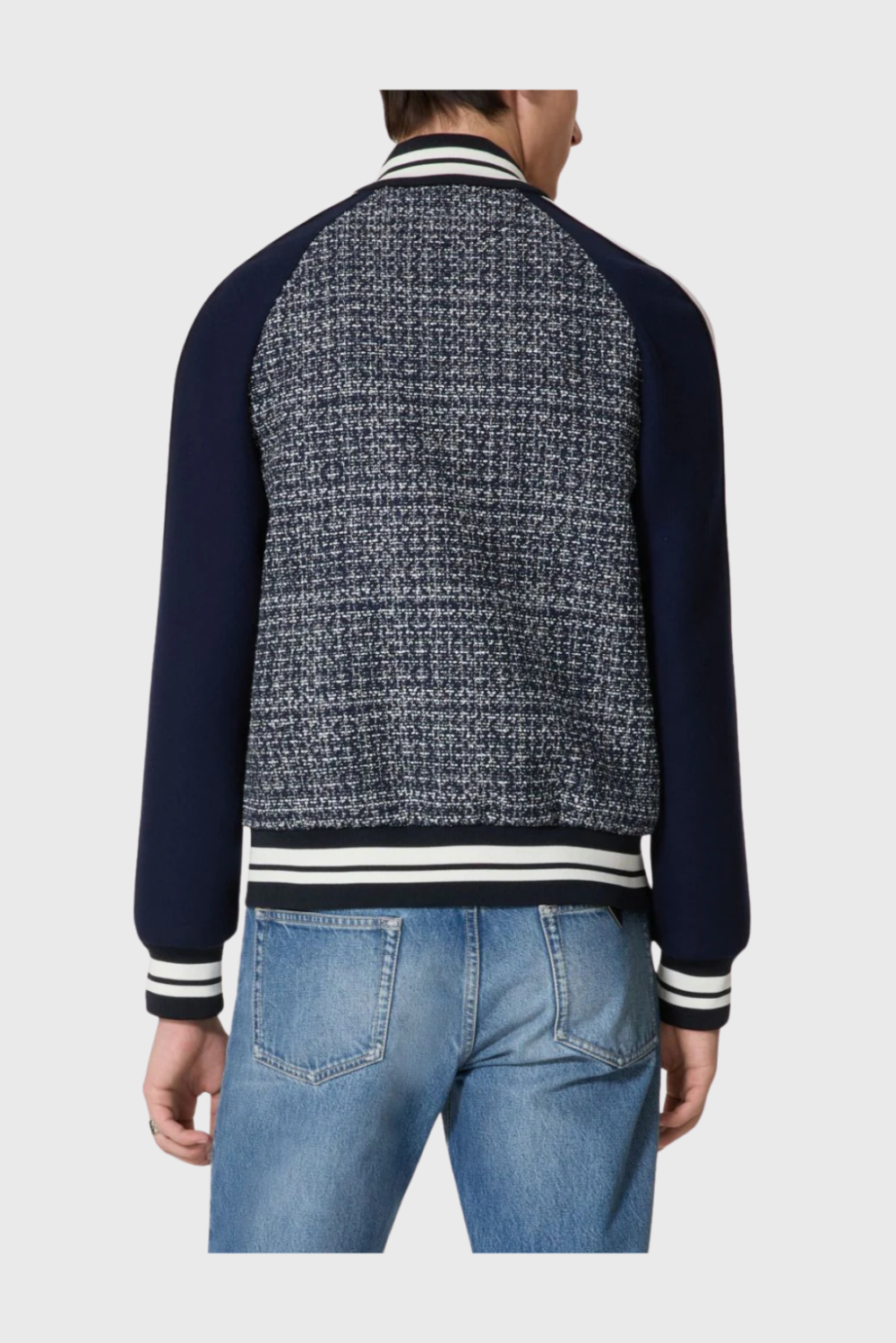 Lush Collective | VALENTINO VISCOSE BOMBER JACKET Back
