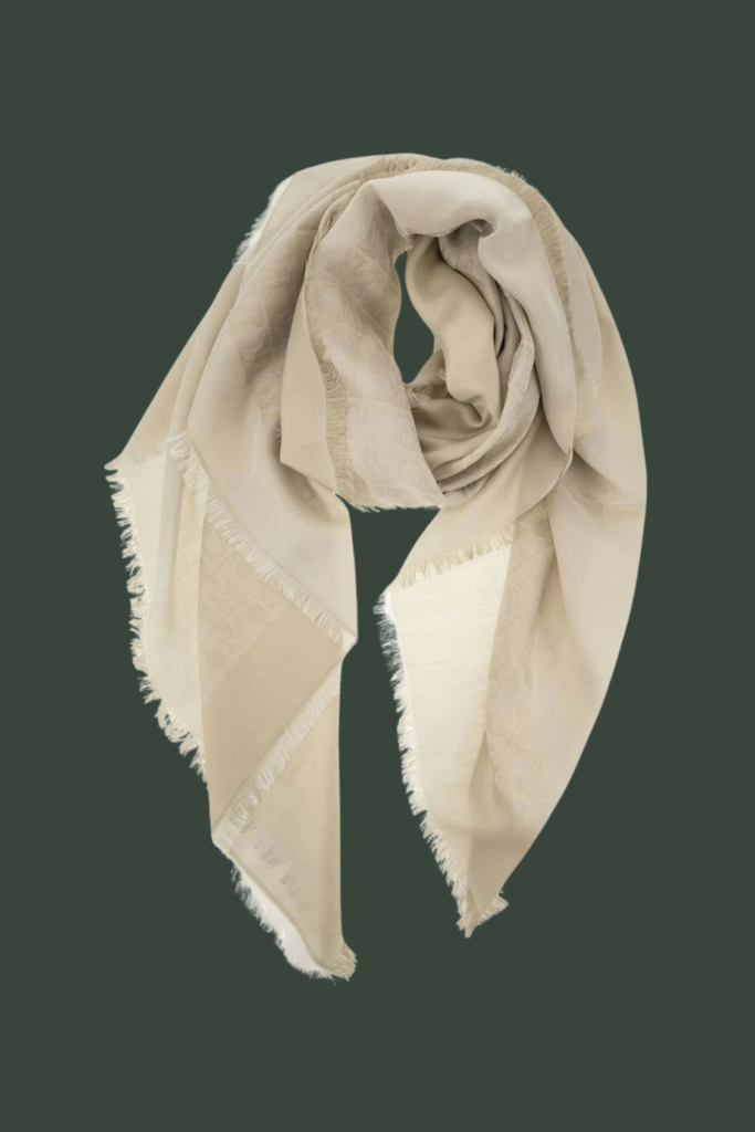 Lush Collective | MAX MARA GEODE – SILK AND COTTON JACQUARD SHAWLHoliday Gift Guide