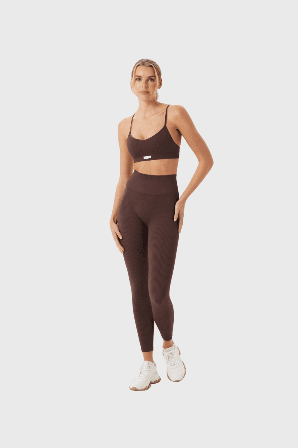 Lush Collective | Björn Borg Studio Seamless Ribbed Tights French Toast