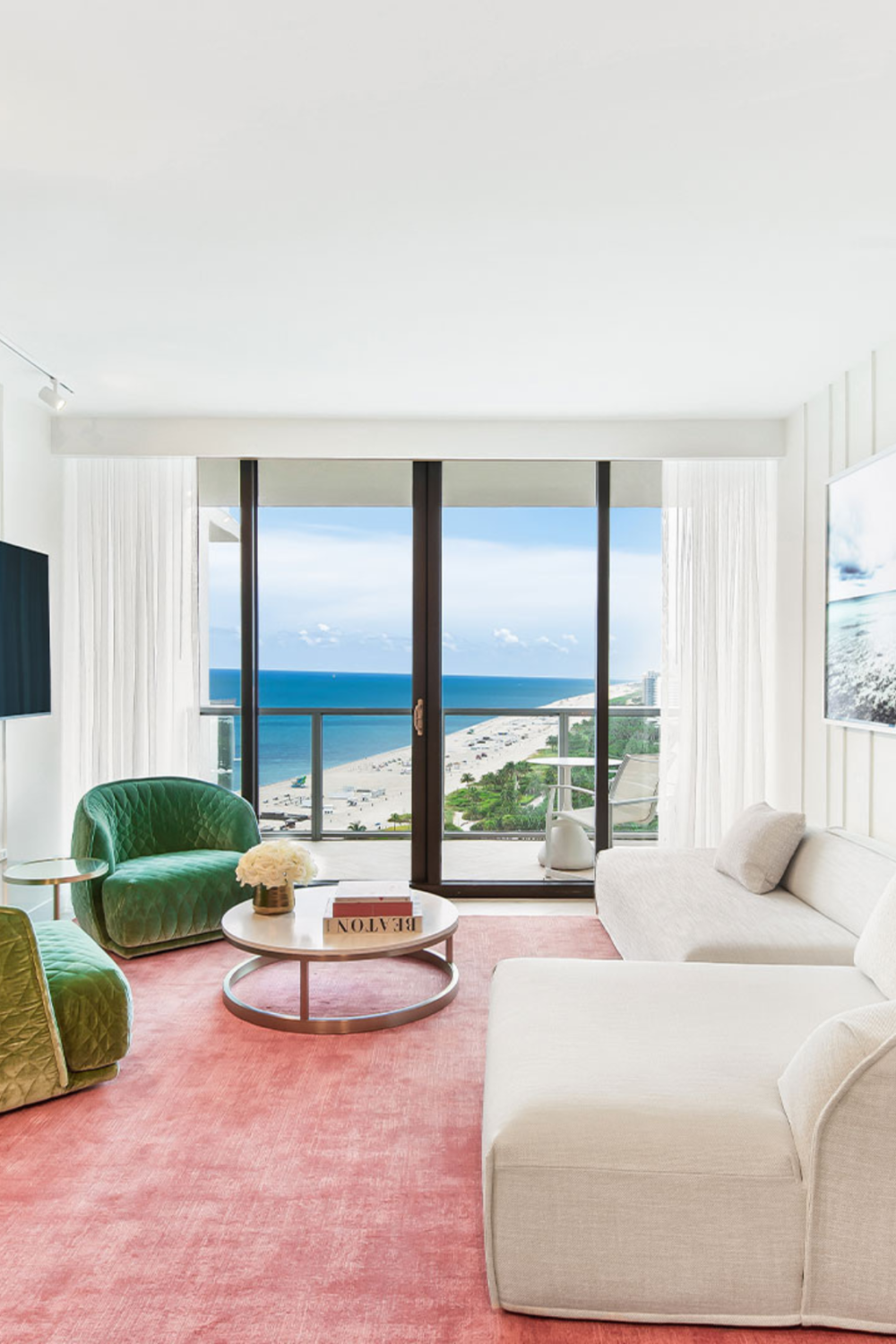 Lush Collective | Tablet Hotels W South Beach Miami Suite Living Area