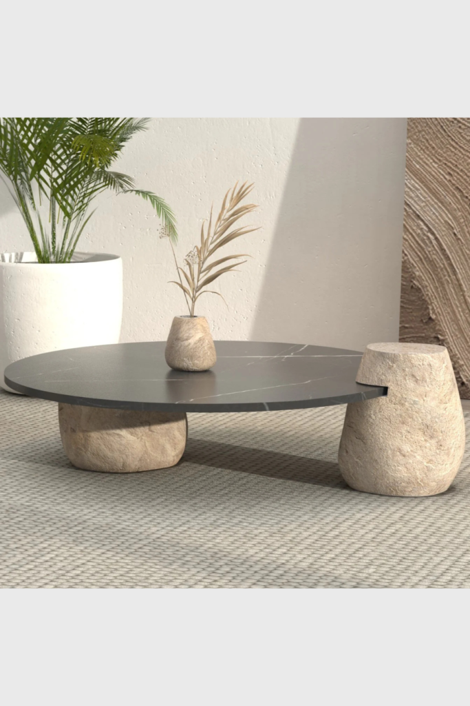 Lush Collective | Ozarke Cobblestone Coffee Table