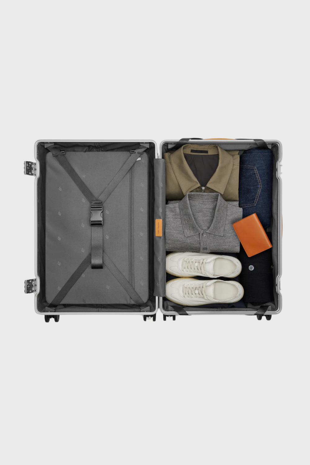 Lush Collective | Carl Friedrik The Check-In Suitcase Open