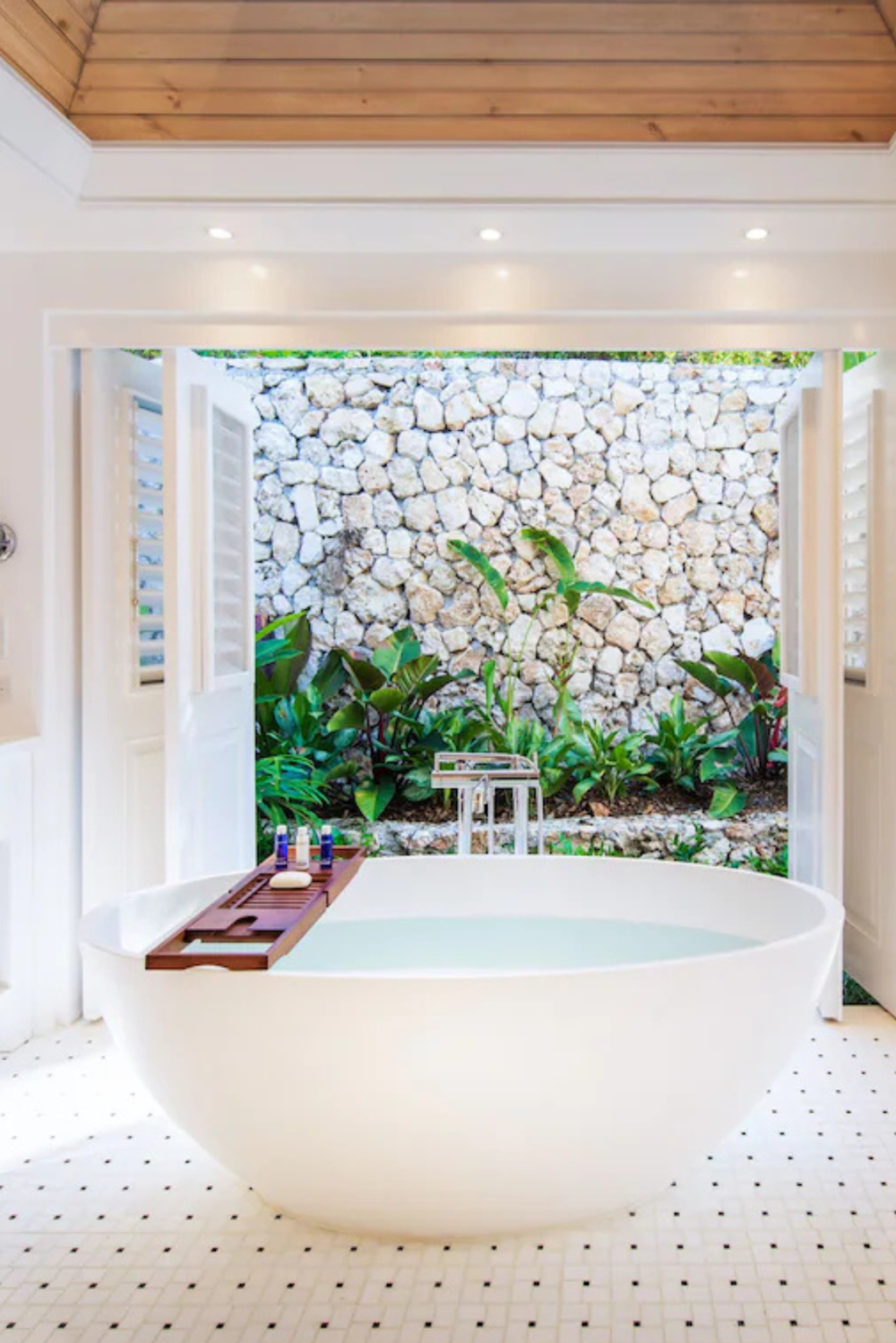 Lush Collective | Round Hill Hotel And Villas - Jamaica Bath