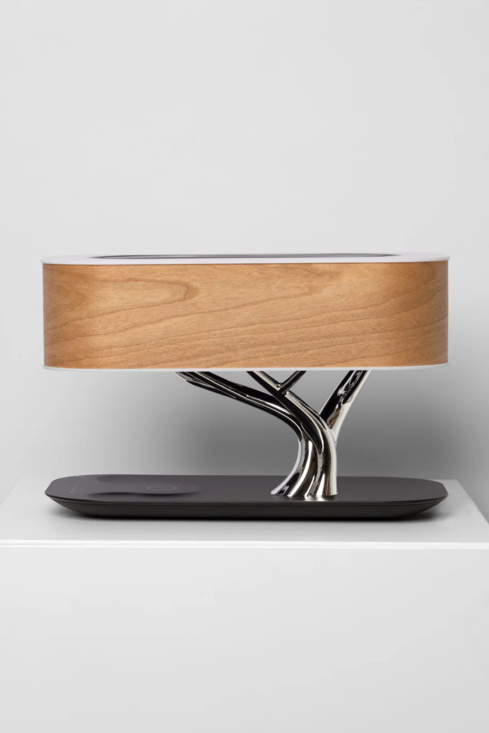 Lush Collective | Ozarke Hometree Table Lamp with Speaker & Wireless Charger Modern