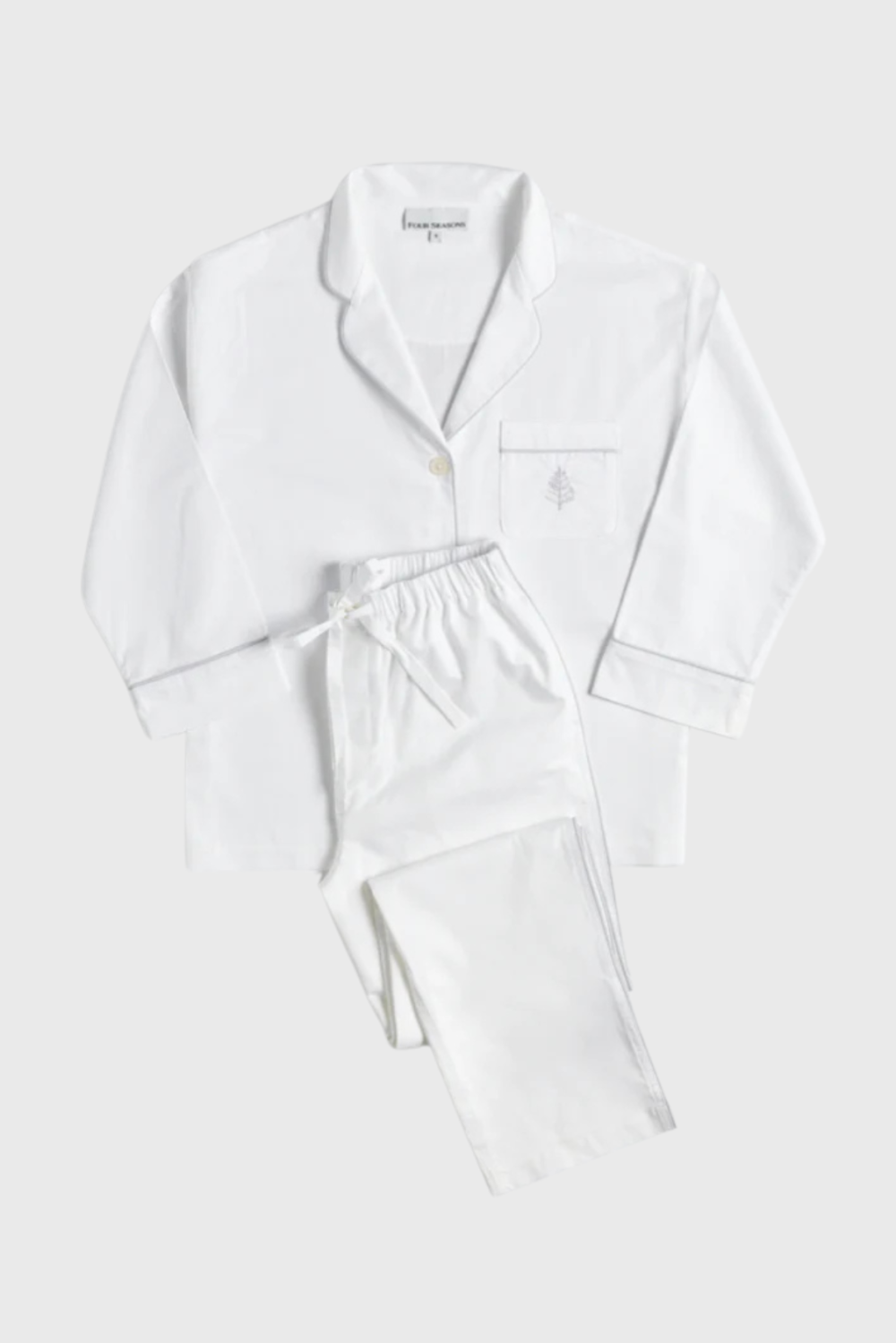 Lush Collective | Four Seasons at Home Women's Hotel Pajama Set Top and Bottom