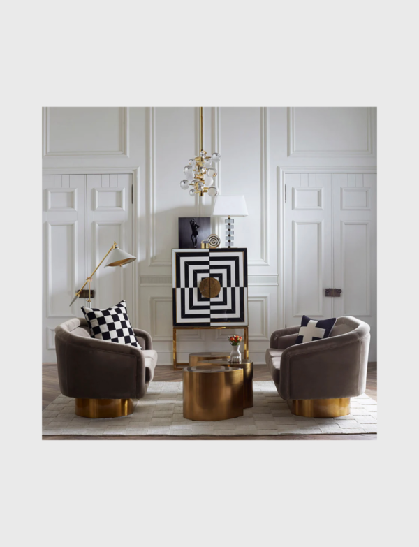 Lush Collective | Jonathan Adler Op Art Bar - Living Room