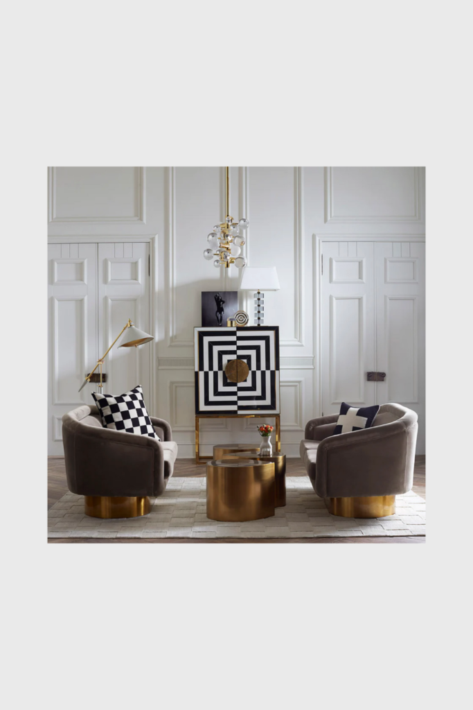 Lush Collective | Jonathan Adler Op Art Bar - Living Room