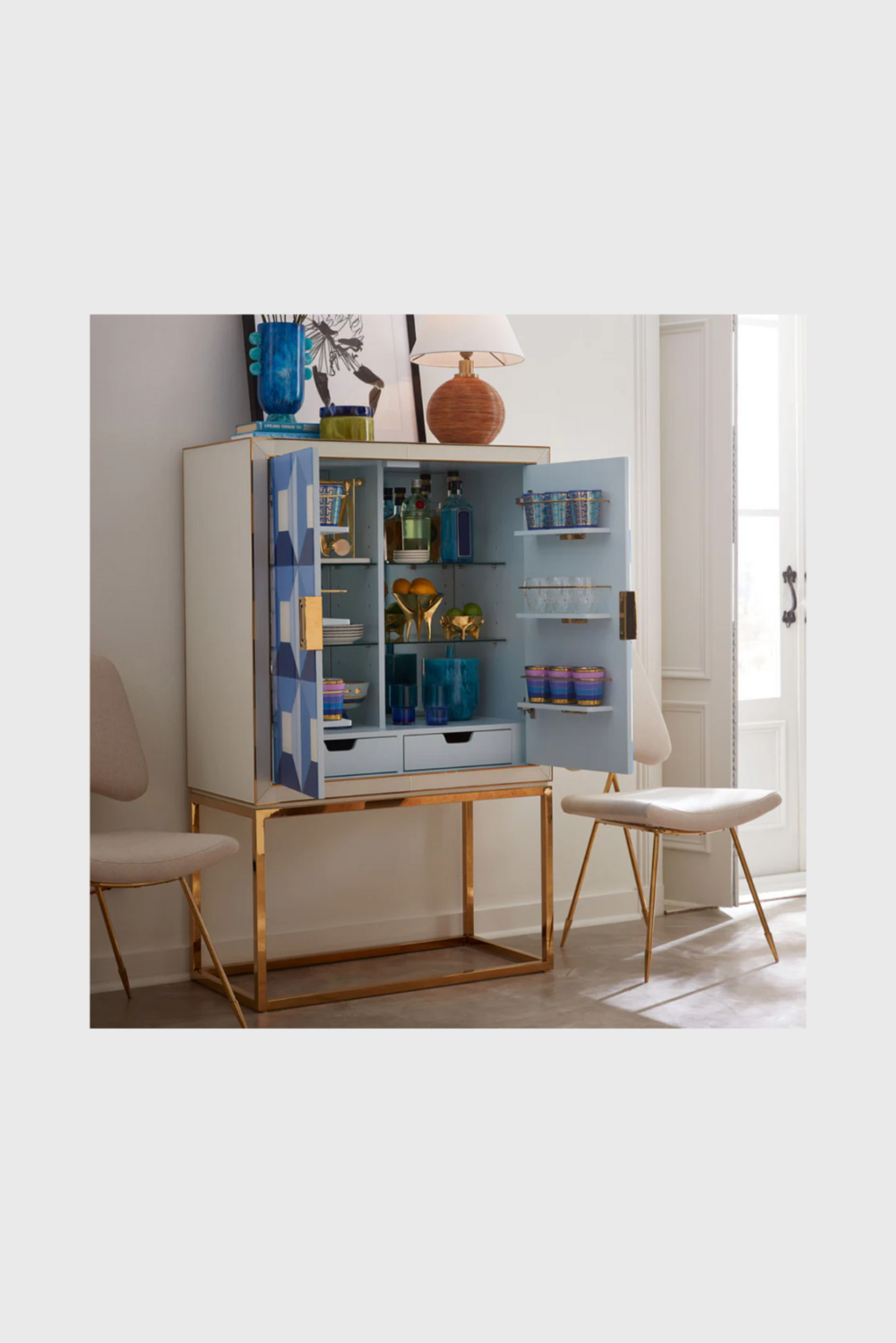 Lush Collective | Jonathan Adler Sorrento Bar Living Room
