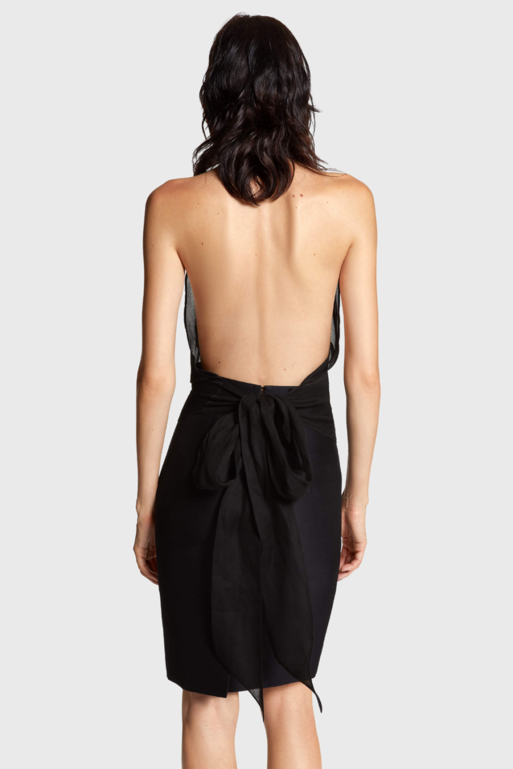 Lush Collective | DSQUARED2 Couture Bow Top - Model Back