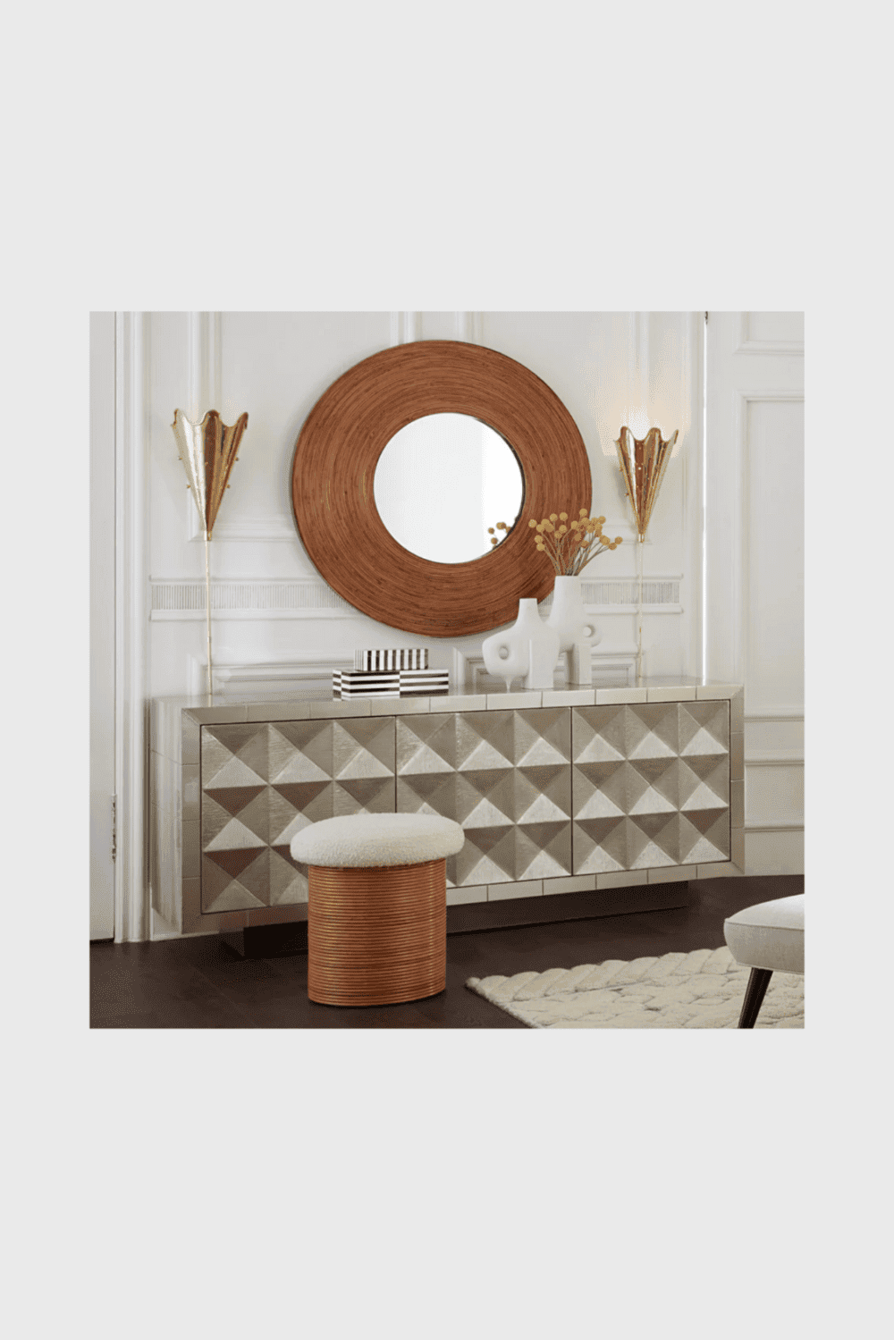 Lush Collective | Jonathan Adler Talitha 70" Credenza - Hallway