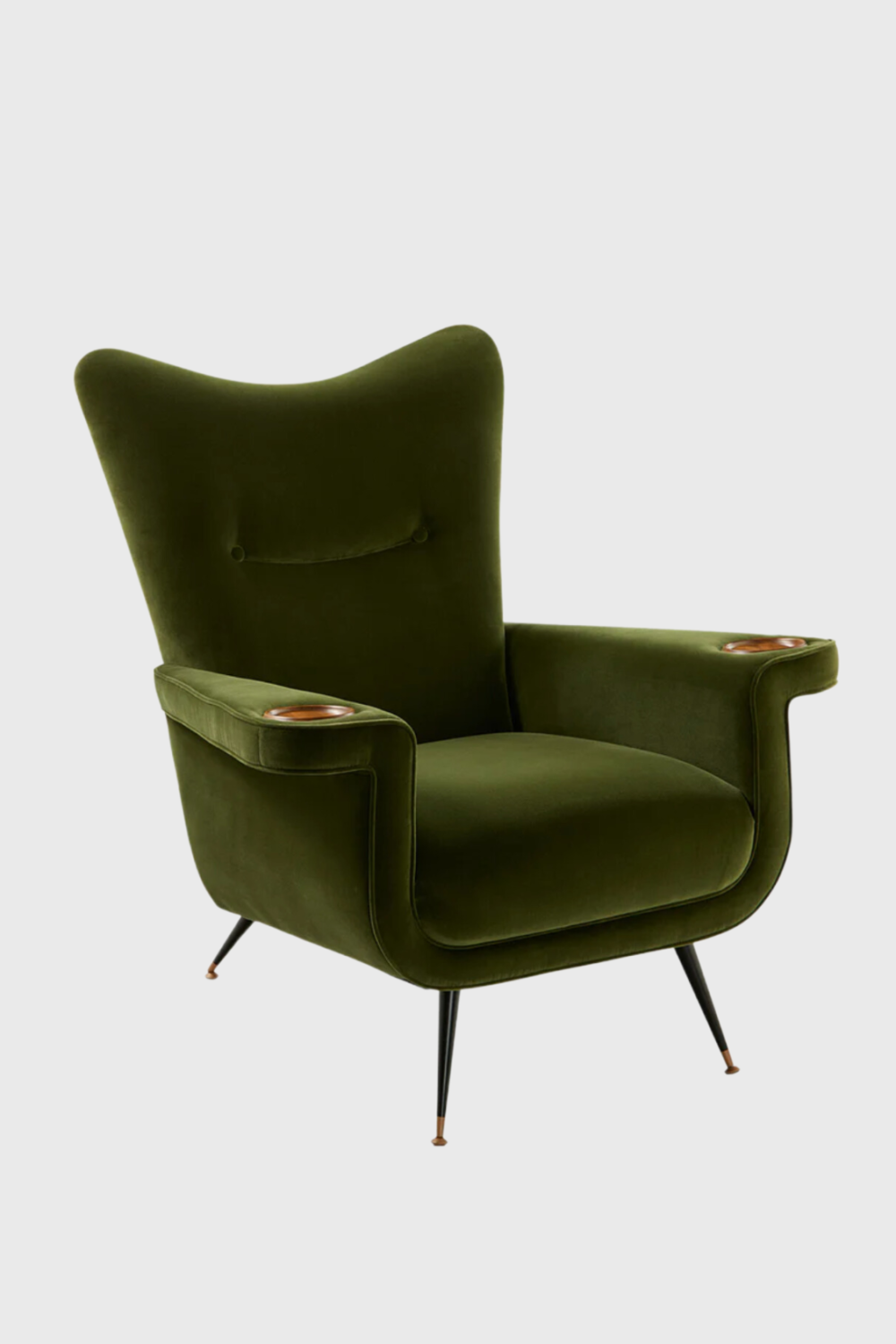 Lush Collective | Jonathan Adler Pierre Lounge Chair Angle