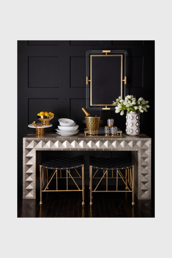 Lush Collective | Jonathan Adler Talitha 60.25" Waterfall Console Table