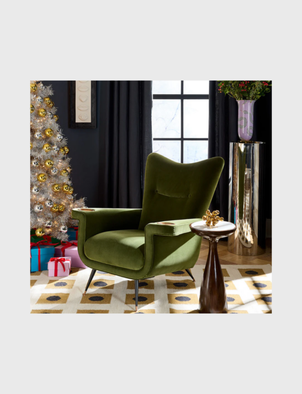 Lush Collective | Jonathan Adler Pierre Lounge Chair Holidays