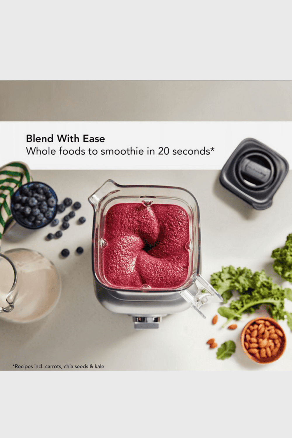 Lush Collective | KitchenAid® K400 Variable Speed Blender Smoothie