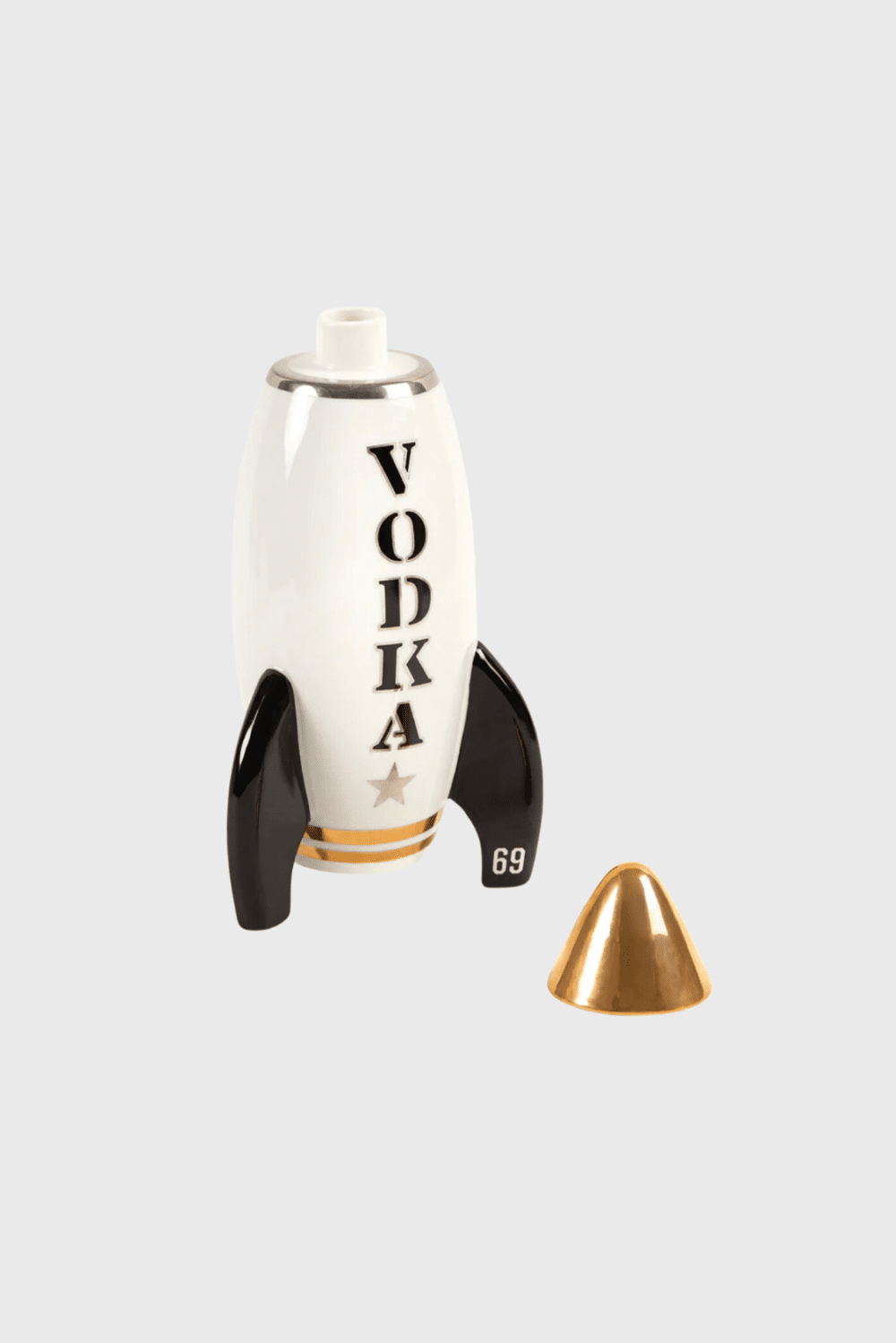 Lush Collective | Jonathan Adler Rocket Vodka Decanter w/ Lid