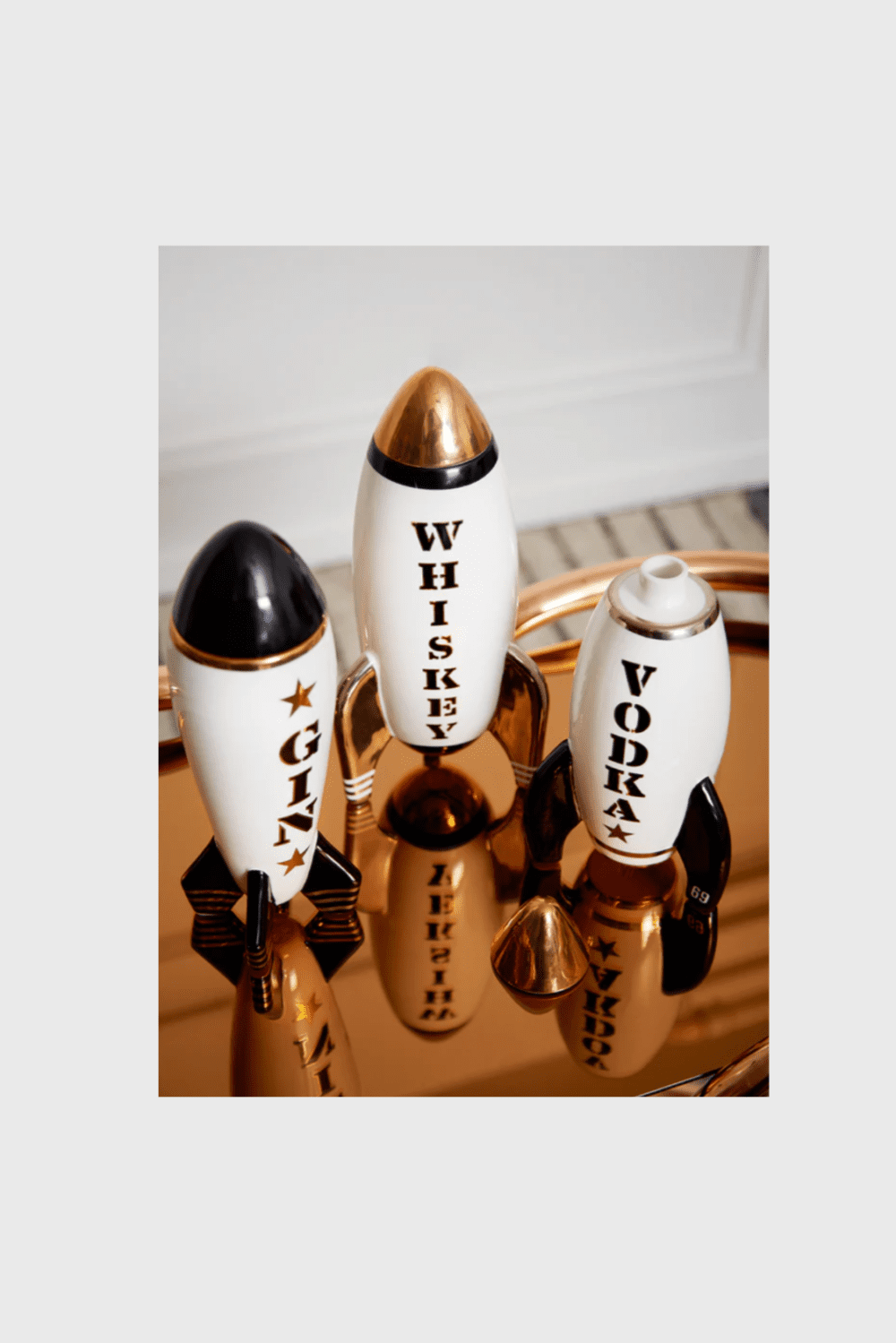 Lush Collective | Jonathan Adler Rocket Vodka Decanter Set