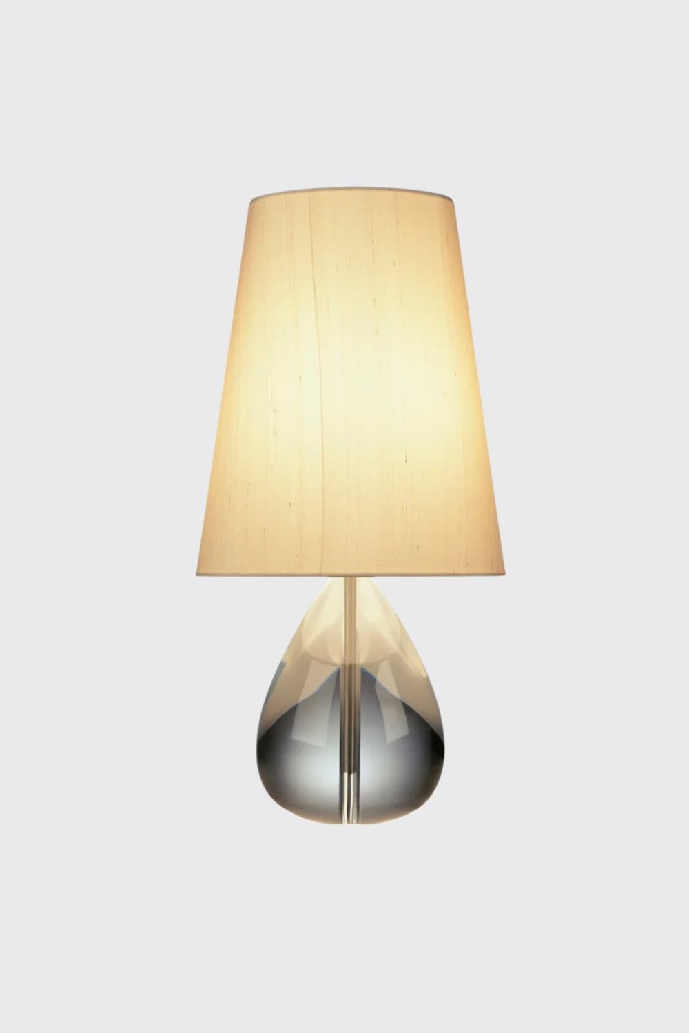 Lush Collective | Jonathan Adler Claridge Teardrop Table Lamp Clear Crystal