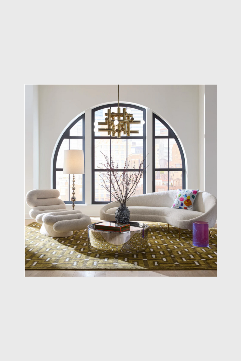Lush Collective | Jonathan Adler Harlequin Floor Lamp