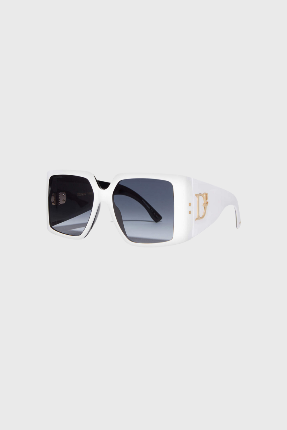 Lush Collective | DSQUARED2 Hype Black Sunglasses in White