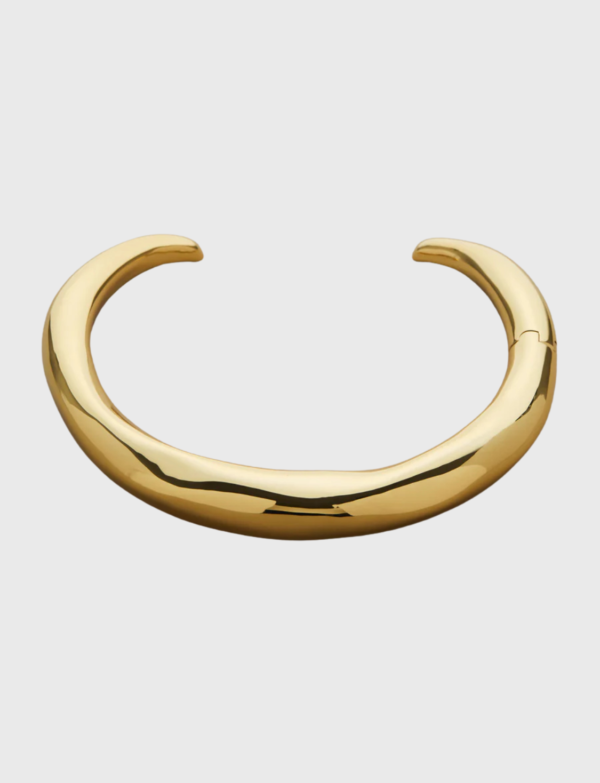 Lush Collective | Alexis Bittar Metal Hinge Collar - Gold