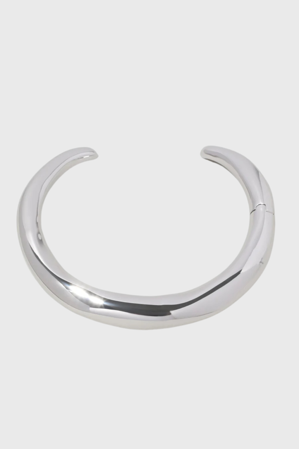 ç=Lush Collective | Alexis Bittar Metal Hinge Collar - Silver