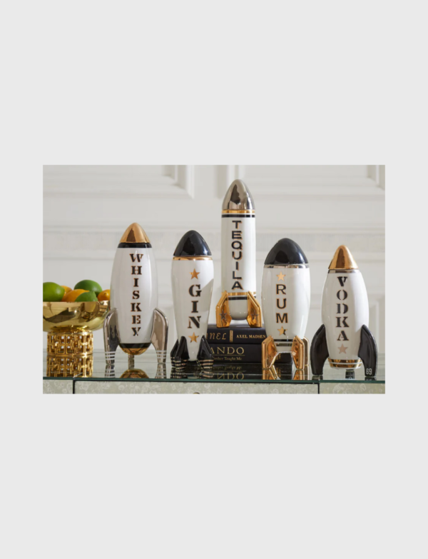 Lush Collective | Jonathan Adler Rocket Rum Decanter w/ set