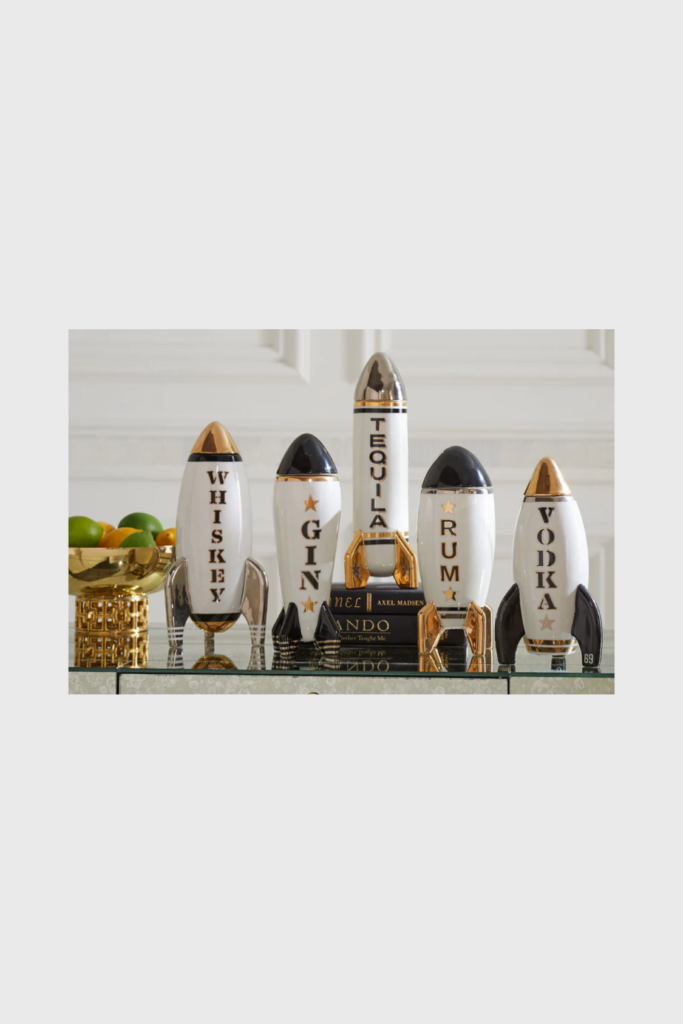 Lush Collective | Jonathan Adler Rocket Rum Decanter w/ set