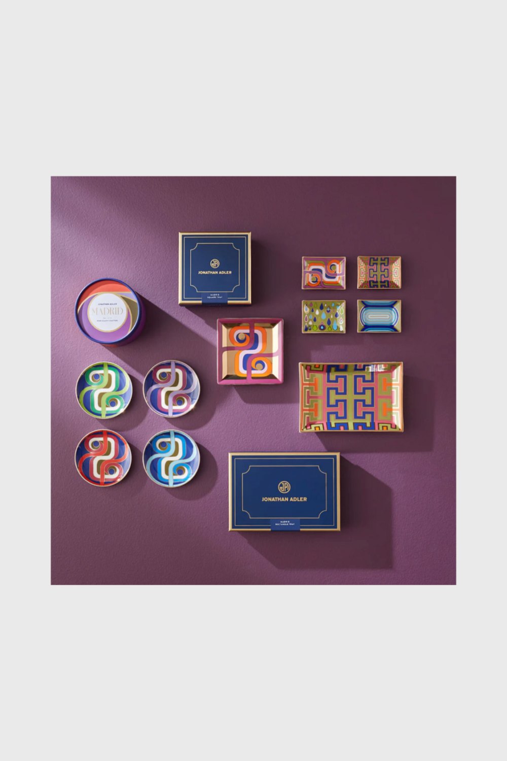 Lush Collective | Jonathan Adler Madrid Coasters - Pottery Collection