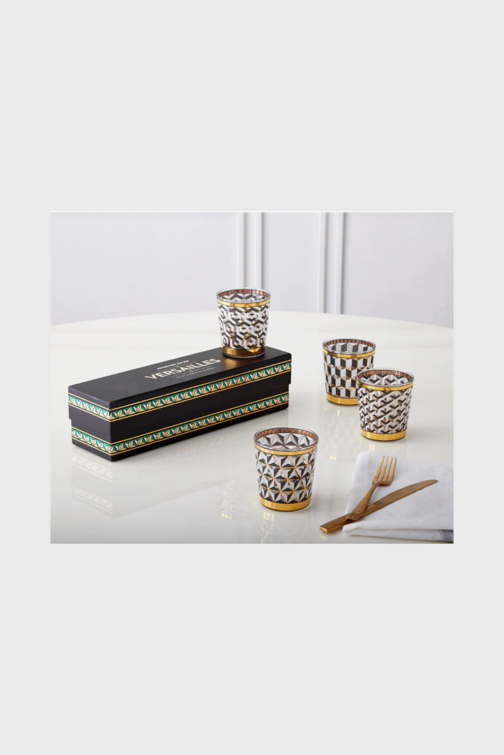 Lush Collective | Jonathan Adler Versailles Glassware Set - w/ Box