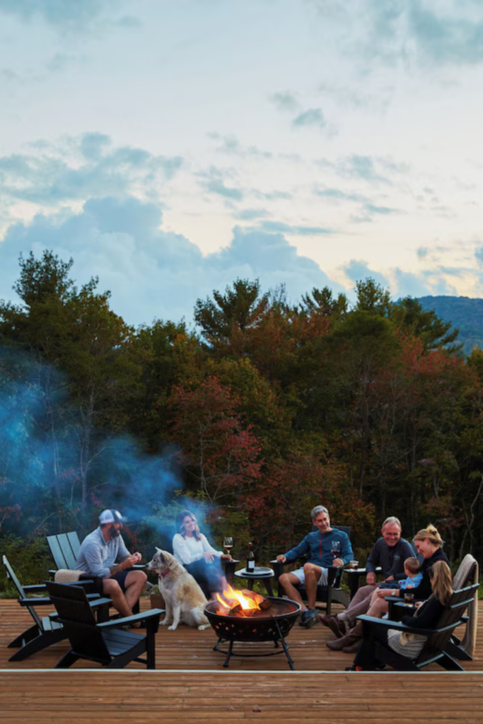 Lush Collective | Skyline Lodge, Highlands, North Carolina - Fire