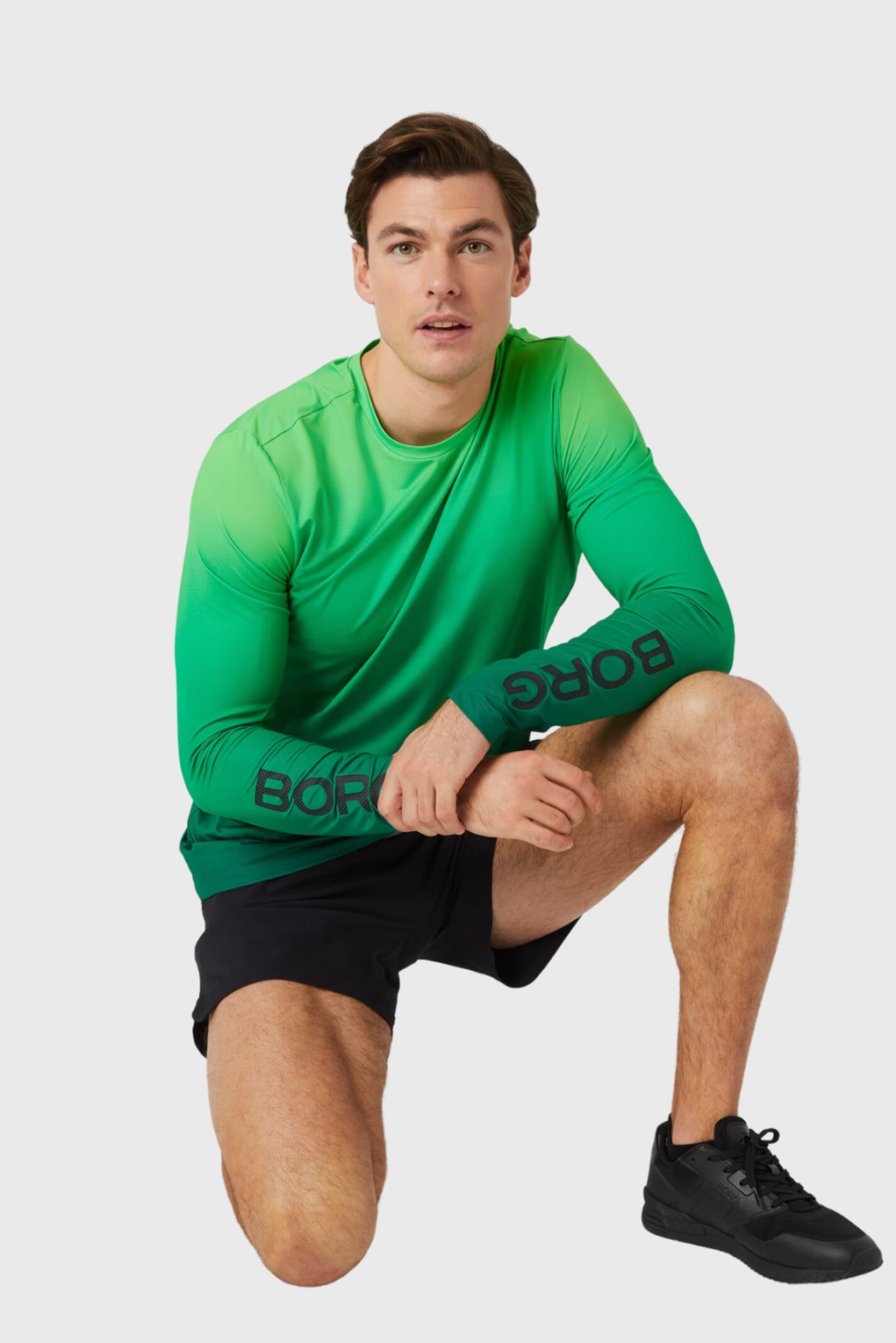 Lush Collective | Björn Borg Men's Long Sleeve Print T-Shirt Workout